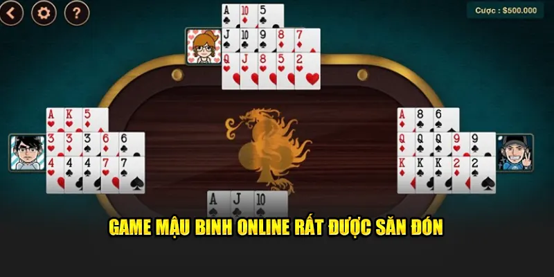 Game mậu binh online rất được săn đón
